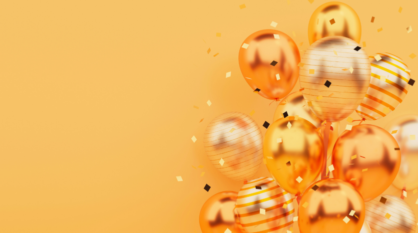 Ballons nouvelle année