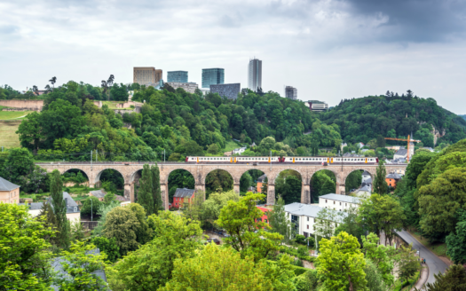 ville de Kirchberg au Luxembourg