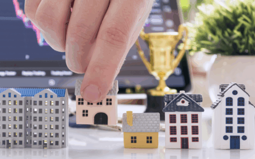 petites maquettes de copropriété